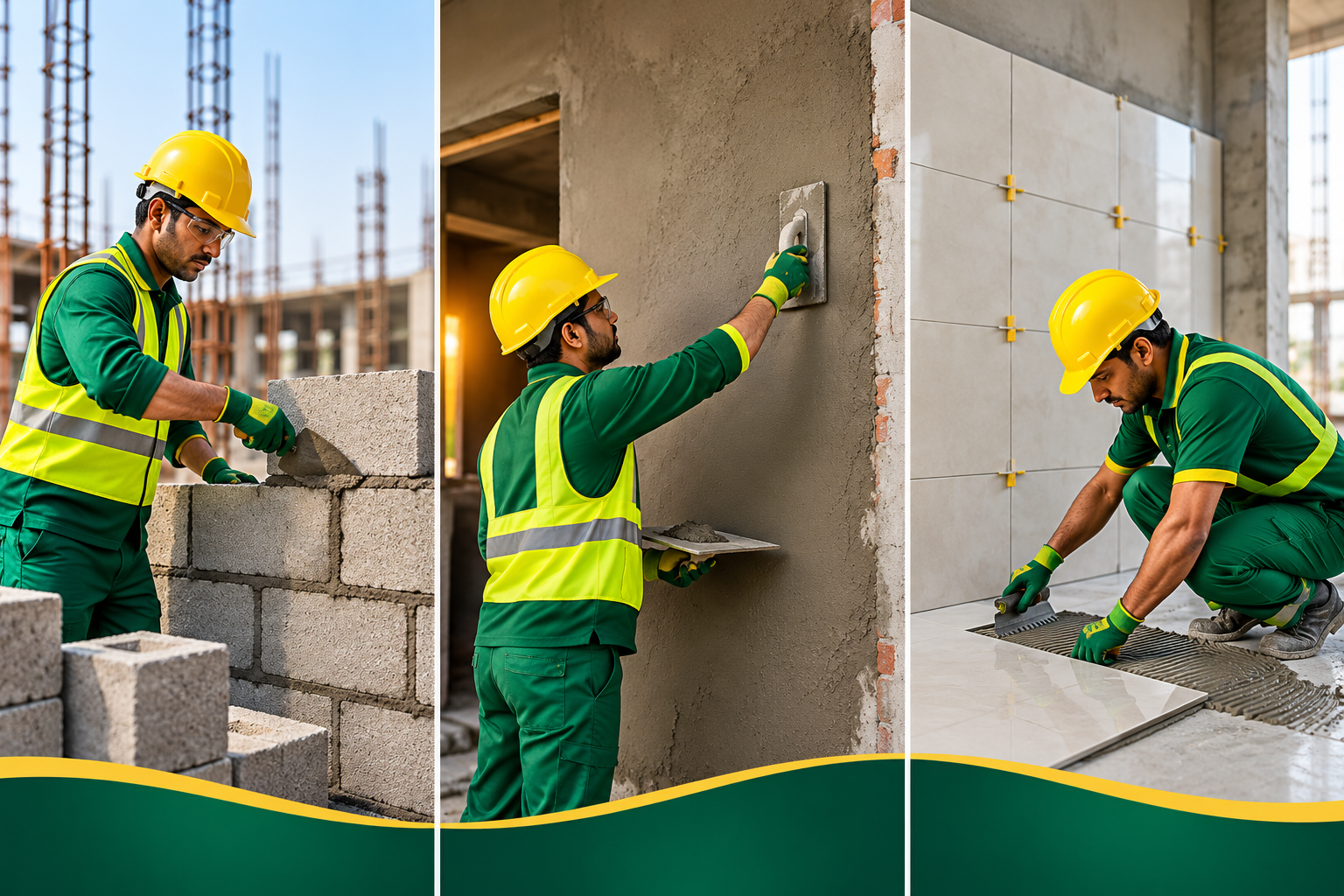 Mason — Block, Plaster & Tile