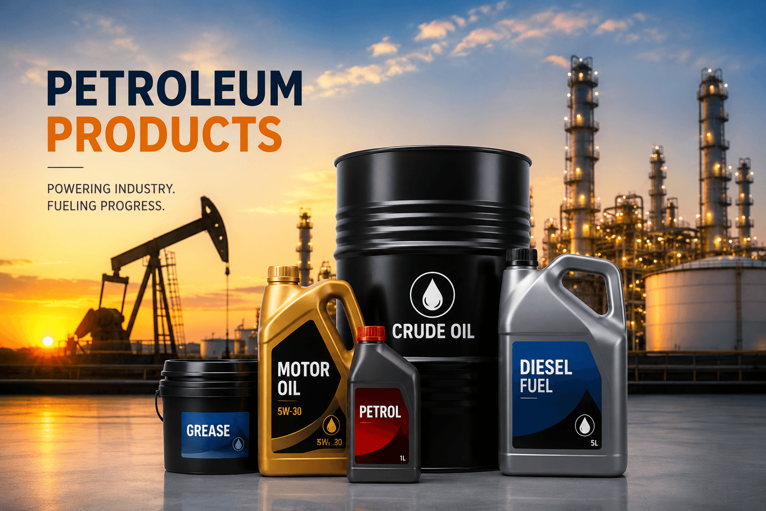Crude oil and petroleum products